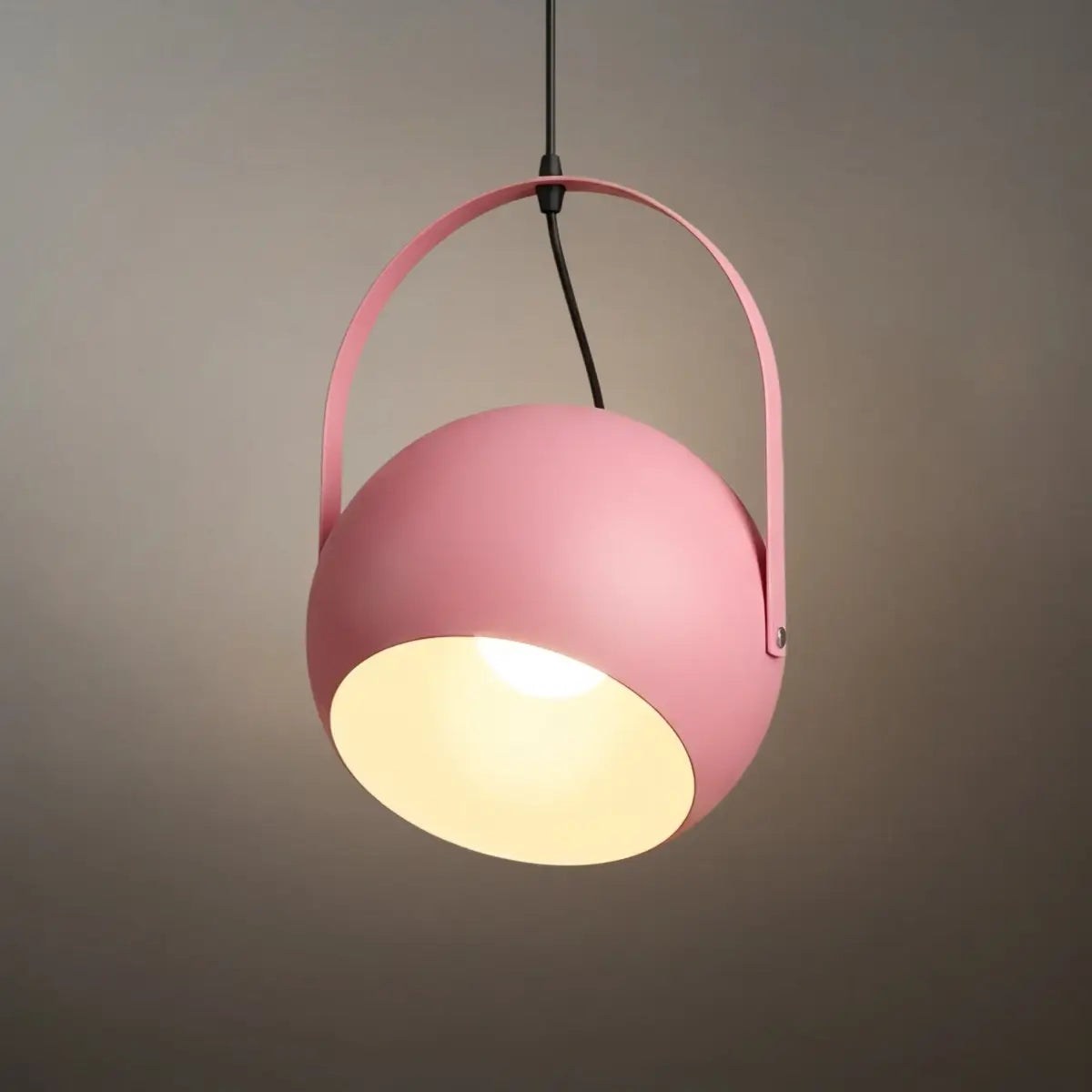 Morandia Nordic Art Deco Pendant Light — 5-Color Metal for Bedroom